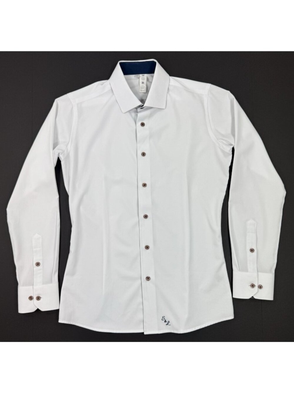 State Liberty Mens Springer Dress Shirt Limited Edition Sz XS White Athletic Fit